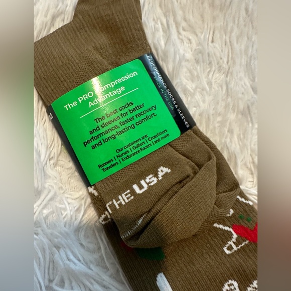 PROcompression socks S/M - Gingerbread - Picture 4 of 5